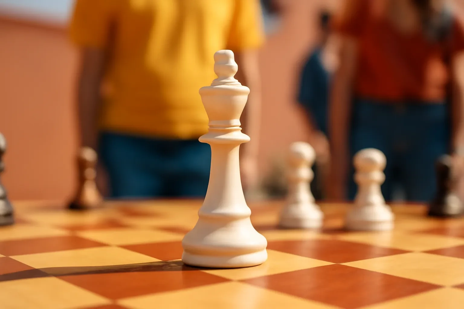 Vào tàn cuộc, Vua là quân chiến đấu: vì sao người đưa Vua lên trước thường thắng